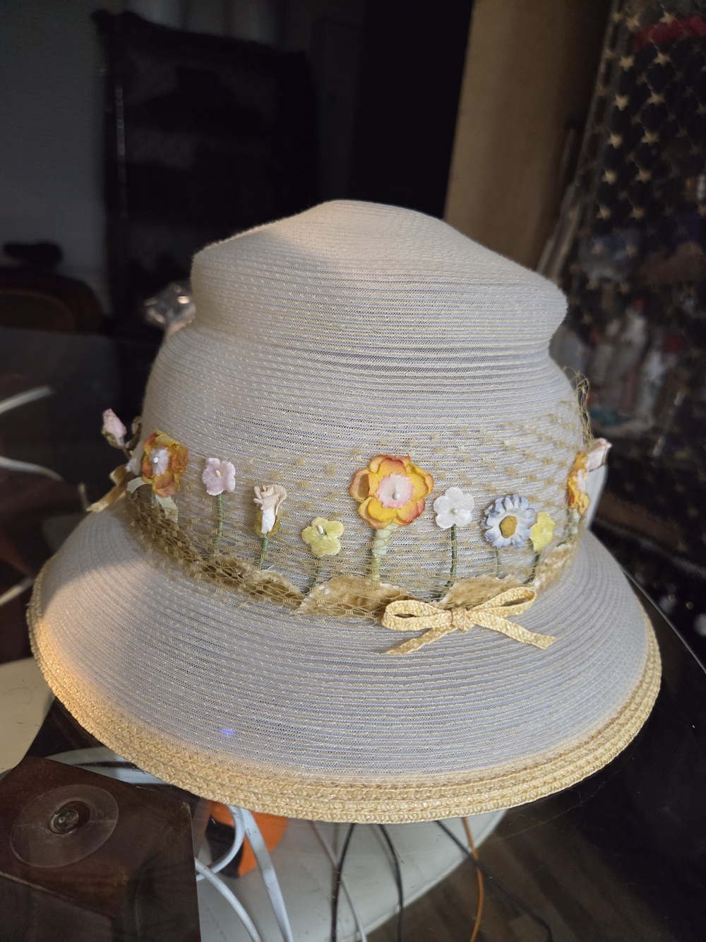Jennifer Ouellette New York | Vintage-Style Floral Summer Cloche Hat